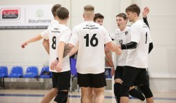 NSTL vyrų lygoje pergalę iškovojo VU prieš ISM komanda (3:0)