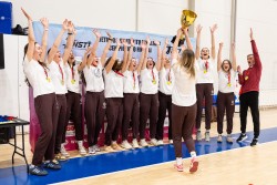 Įtemptame NSTL Merginų finale triumfavo VDU studentės