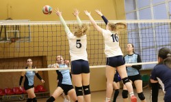 KSM Startas ‒ Viktorija šventė pergalę prieš Kauno kolegijos merginas.