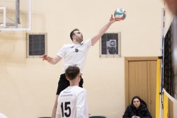 NSTL vaikinų lygoje VU pergalė prieš ISM (3:0)