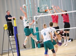 After the first day of the SELL Student 2024 Men’s Games, Vilnius University and Riga Technical University lead Group B