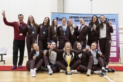 VDU tinklininkės ‒ NSTL čempionės