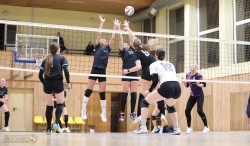 Kauno technologijos universiteto tinklininkės įveikė TK „Indigo“ komandą