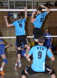 ,,KTU“ tinklininkai įveikė Jonavos JTK - ,,Dobilą“